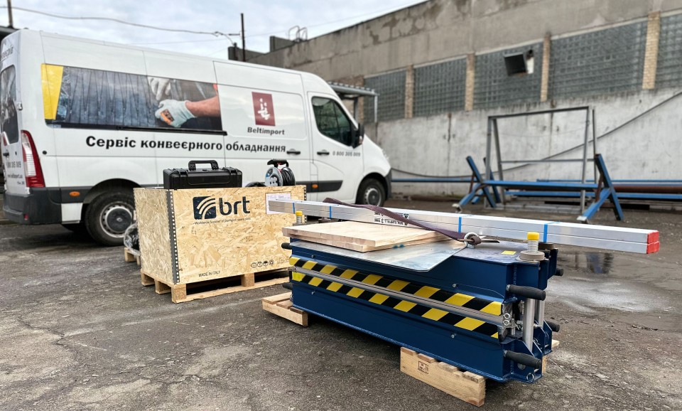 Нова послуга - гаряча вулканізація гумових конвеєрних стрічок! - Photo №1