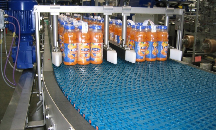 Оновлений дизайн поворотних модульних стрічок Rexnord - Фото №1