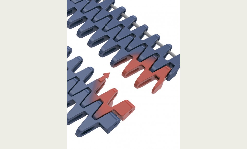 Оновлений дизайн поворотних модульних стрічок Rexnord - Фото №3