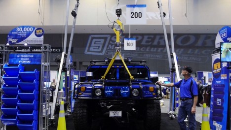 Ковші Tapco проти легендарного Hummer H1!