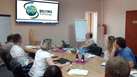 Технічний семінар по поліуретанових стрічках та пасах Volta