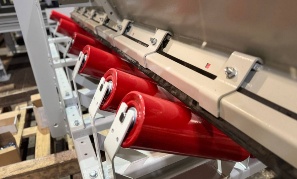 New belt conveyor for hot clinker - Photo №3