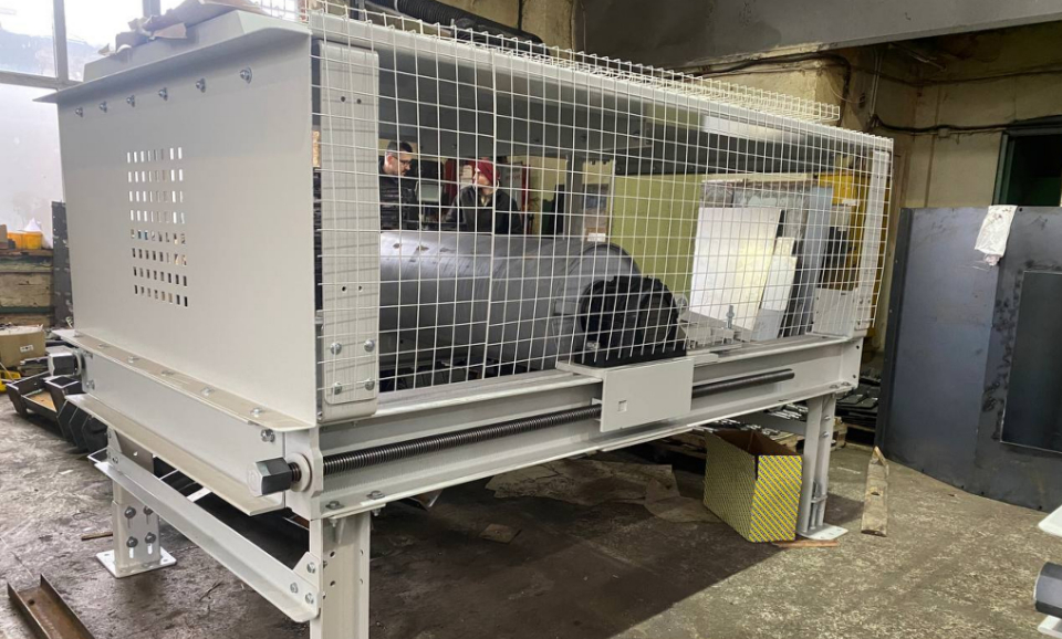 New belt conveyor for hot clinker - Photo №5
